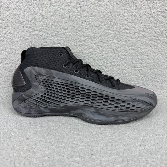 Adidas AE 1 Men 9 Shoe Grey Black Ascent Pack Anthony Edwards Basketball Sneaker - Picture 3 of 9